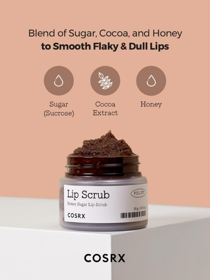 COSRX Full Fit Honey Sugar Lip Scrub - 20g - Image 6