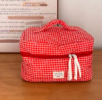 Cranberry Makeup Bag - Image 3