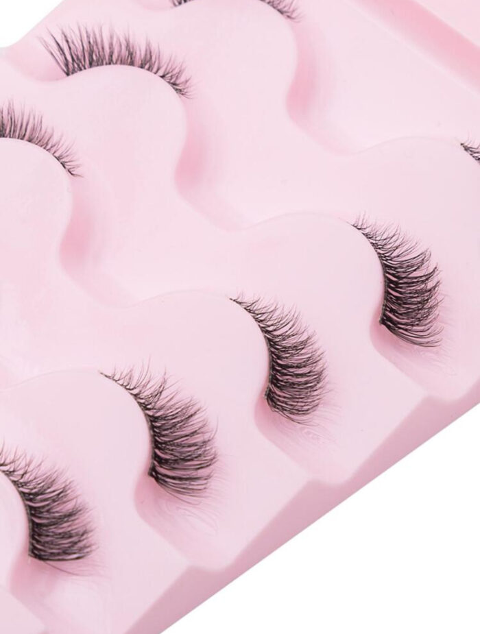 5Pairs Half Eey Lashes Faux Mink Lashes - Image 2
