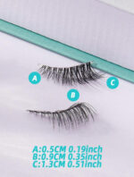 5Pairs Half Eey Lashes Faux Mink Lashes - Image 3