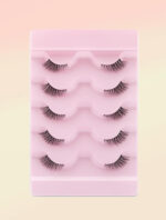 5Pairs Half Eey Lashes Faux Mink Lashes - Image 4