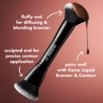 ELF Liquid Bronzer & Contour Duo Brush - Image 2