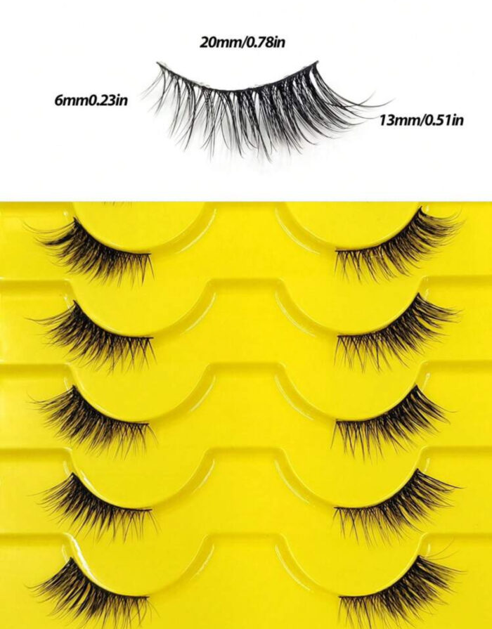10 pair half eye lashes - 85 - Image 3