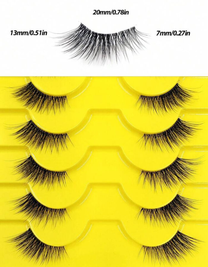 10 pair half eye lashes - 85 - Image 4