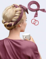 No heat curl ribbon with scrunchies