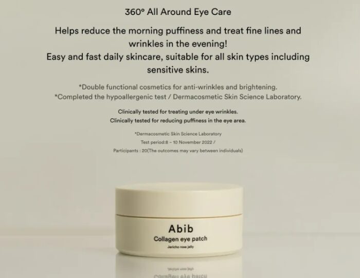 ⁦Abib - Collagen Eye Patch Jericho Rose Jelly 30 pair - 90 g⁩ - الصورة ⁦2⁩