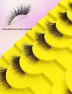 Half eye lashes wispy soft false eyelashes 10 pair - Image 2
