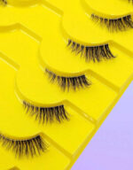 Half eye lashes natural soft cat eye 10 pair - Image 2