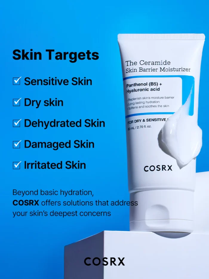 ⁦COSRX The Ceramide Skin Barrier Moisturizer 80 ML⁩ - الصورة ⁦3⁩