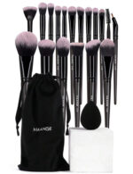 20pcs Professional Makeup Tool Set black