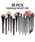 20pcs Professional Makeup Tool Set black - Image 2