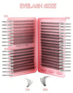 Cluster Eyelash Extension Set 640pcs - Image 3