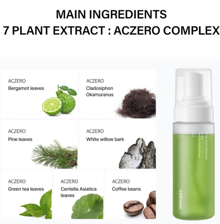 ⁦celimax - The Real Noni Acne Bubble Cleanser - 155 ml⁩ - الصورة ⁦3⁩