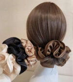 Large Satin scrunchies 4 pcs