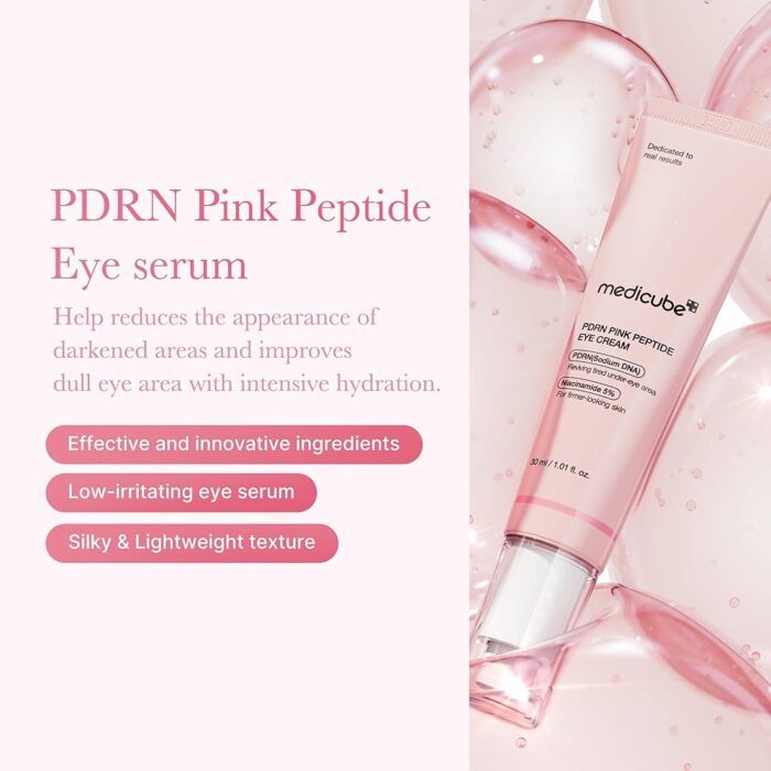 medicube PDRN Pink Peptide Eye Cream 30 ml - Image 4