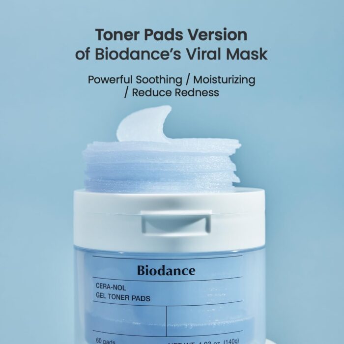 Biodance Cera-nol Gel Toner Pads 60 pads - Image 2