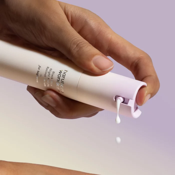 haruharu wonder black rice night knight retinol serum 20ml - Image 7