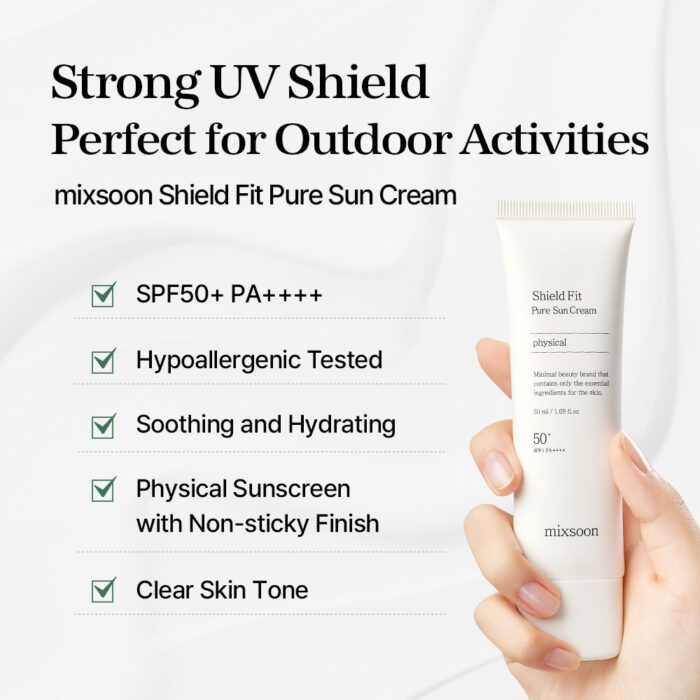 mixsoon Shield Fit Pure Sun Cream 50 Ml - Image 3