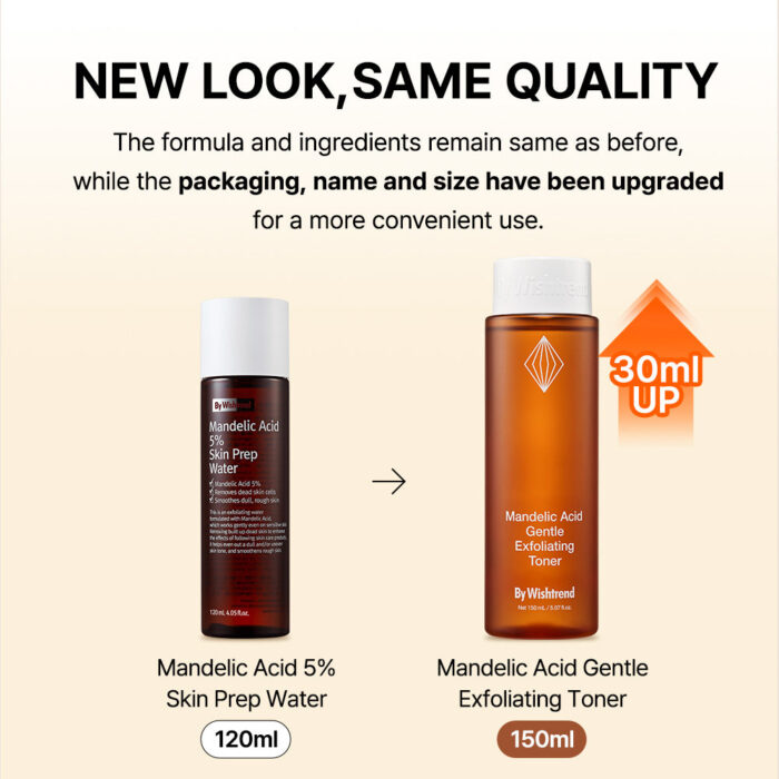 By Wishtrend Mandelic Acid Gentle Exfoliating Toner -150 ml - Image 9