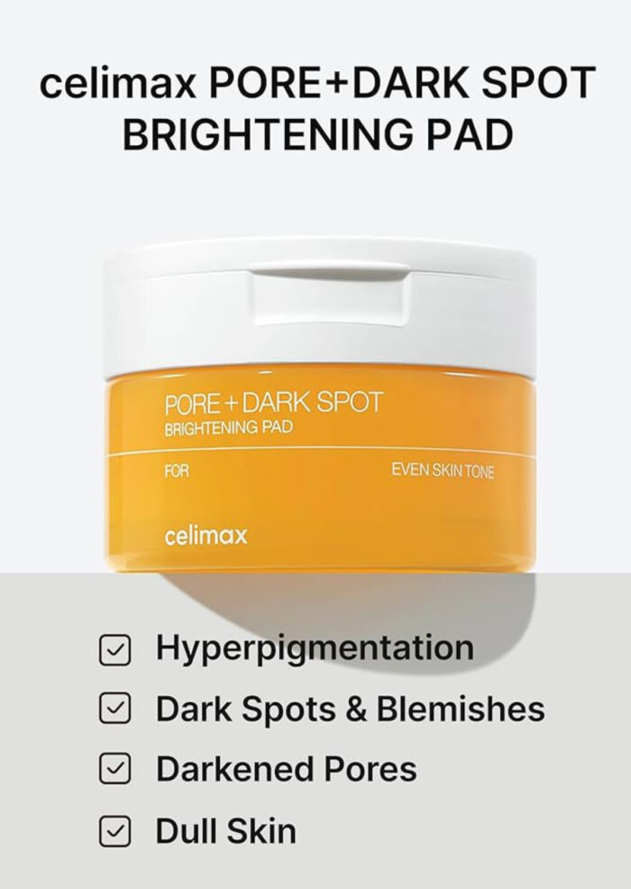celimax Pore + Dark Spot Brightening Pad ( 40 pads ) - Image 3
