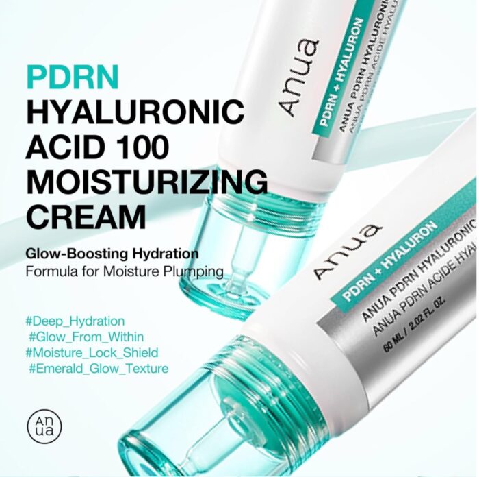 Anua PDRN Hyaluronic Acid 100 Moisturizing Cream 60 ml - Image 3