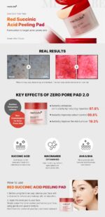Medicube Red Succinic Acid Peeling Pad 70 pads - Image 6