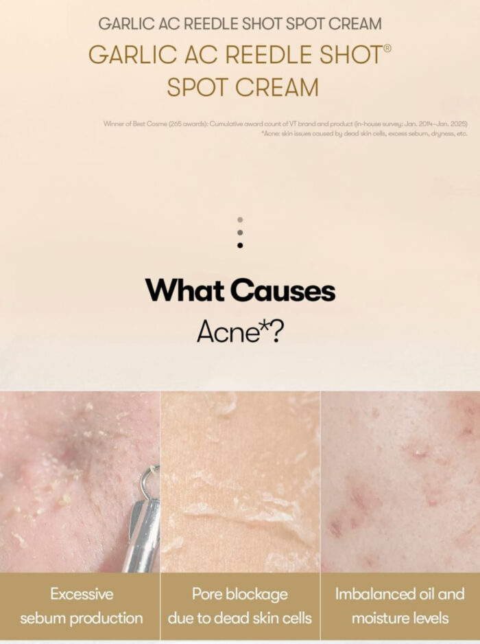 VT - Garlic AC Reedle Shot Spot Cream 15 ml - Image 9