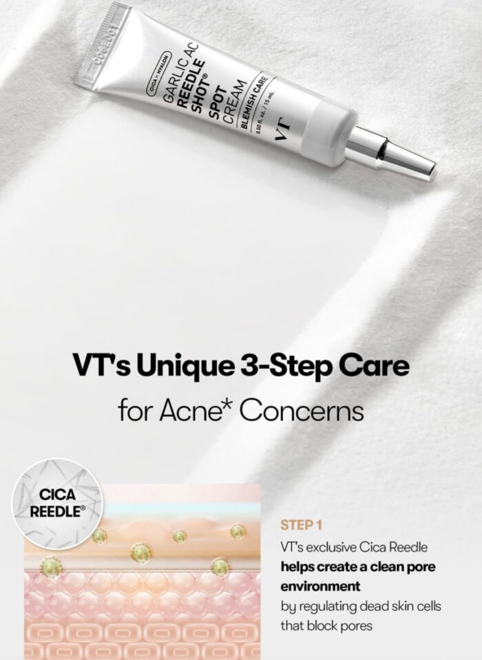 VT - Garlic AC Reedle Shot Spot Cream 15 ml - Image 8