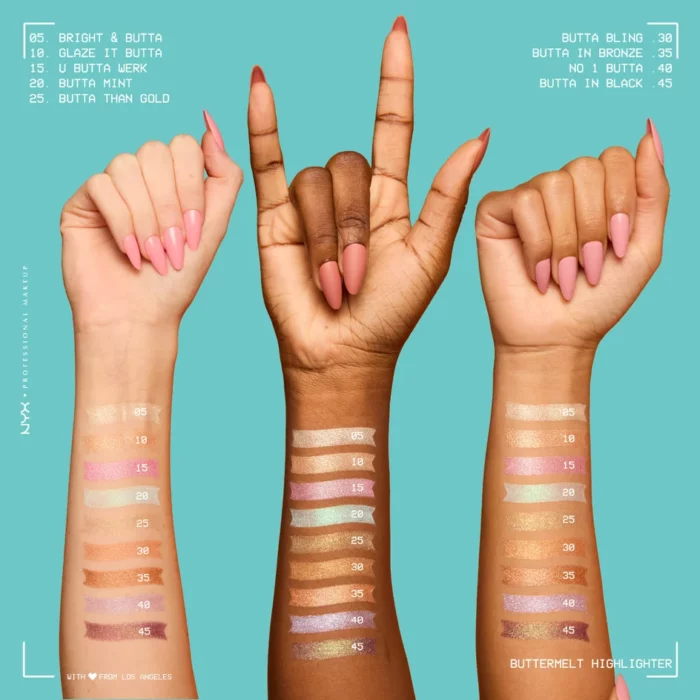 NYX PROFESSIONAL MAKEUP BUTTERMELT HIGHLIGHTER 12-HOUR WEAR - Image 2