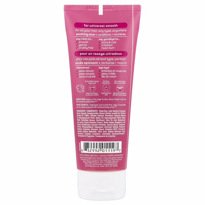 EOS  Shea Better, 24H Moisture Shave Cream, Pomegranate Raspberry (74 ml) - Image 2