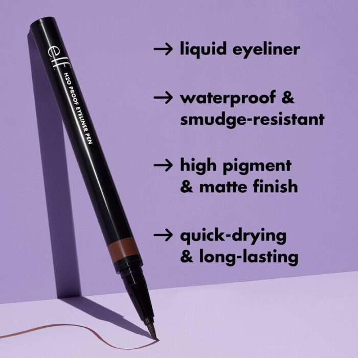 Elf H2O Proof Eyeliner Pen - Image 4