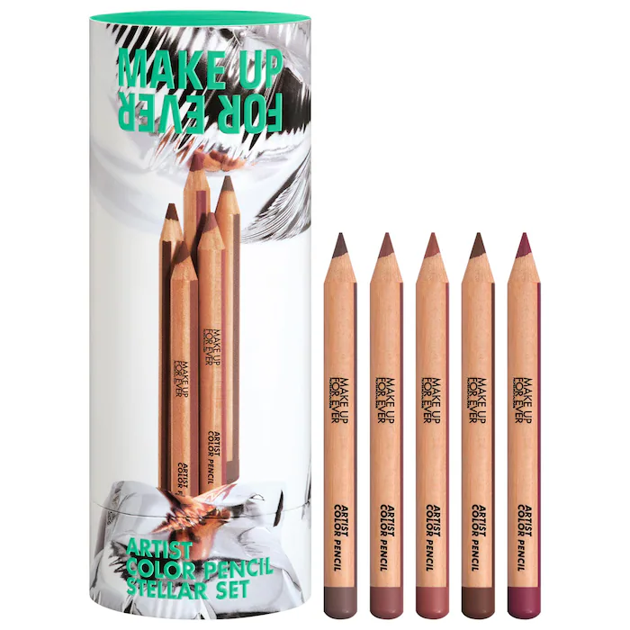 s2911972-main-zoom MAKE UP FOR EVER Mini Artist Color Lip Pencils Set - Image 1