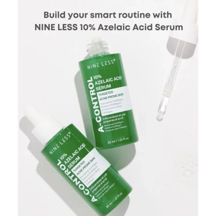 NINELESS A-Control 10% Azelaic Acid Serum 30ml - Image 2