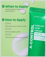 NINELESS A-Control Azelaic Acid Cream  50ml - Image 5