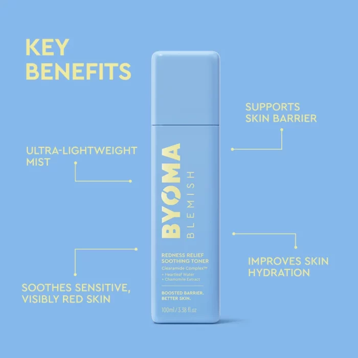 BYOMA Blemish Redness Relief Soothing Toner 100ml - Image 3