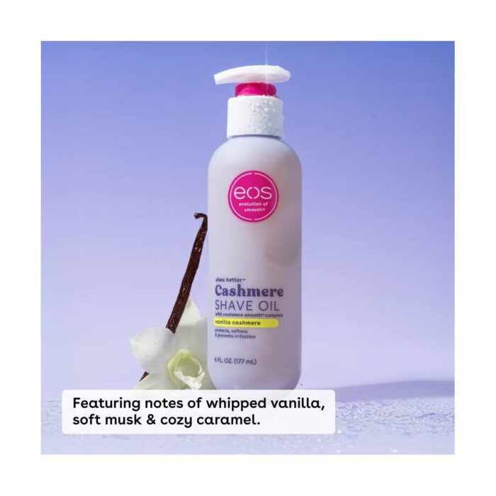 EOS Shea Better ™ Cashmere Shave Oil Vanilla Cashmere (177 ml) - Image 4