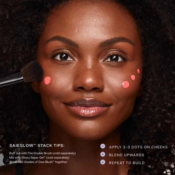 ⁦Saie Mini Dew Blush Trio⁩ - الصورة ⁦4⁩