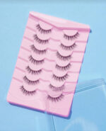7 pairs natural long curled eyelashes - Image 3