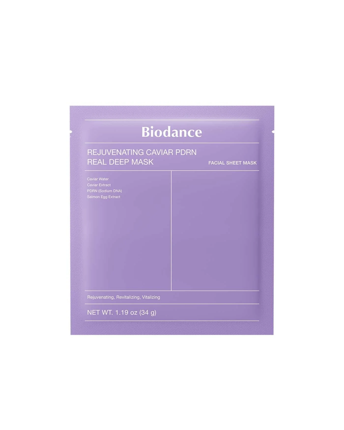 IMG_7798 Biodance Rejuvenating Caviar PDRN Real Deep Mask 1 pcs - Image 1
