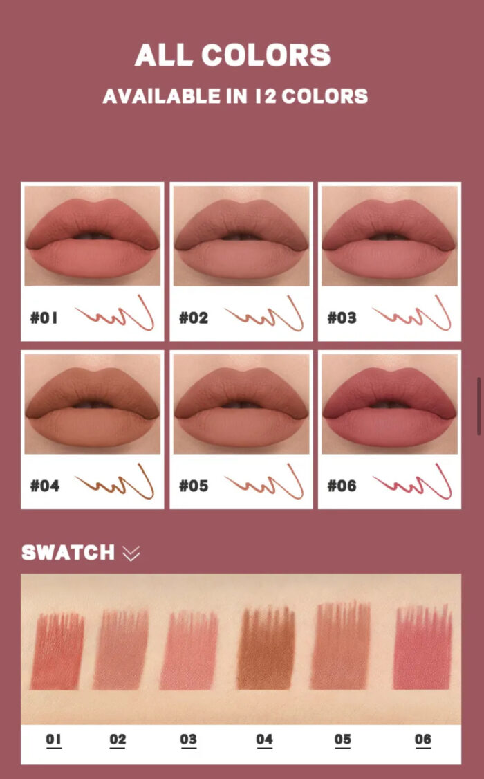 Pudaier - Matte Lippie Pencil - Image 6