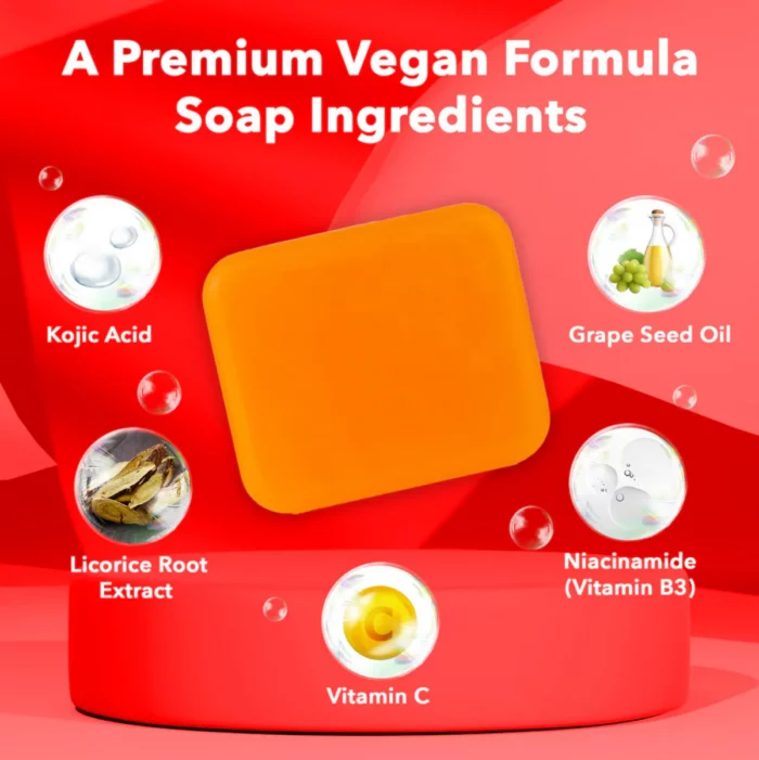 Koji White - Kojic Acid Dark Spot Corrector Soap [100g x 2] - Image 3