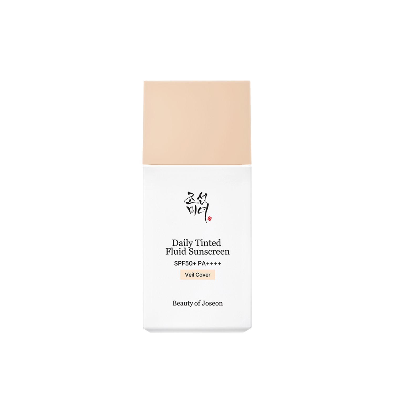 IMG_4682 BEAUTY OF JOSEON Daily Tinted Fluid Sunscreen Veil Cover - 50ml (SPF50+ PA++++) - Image 1