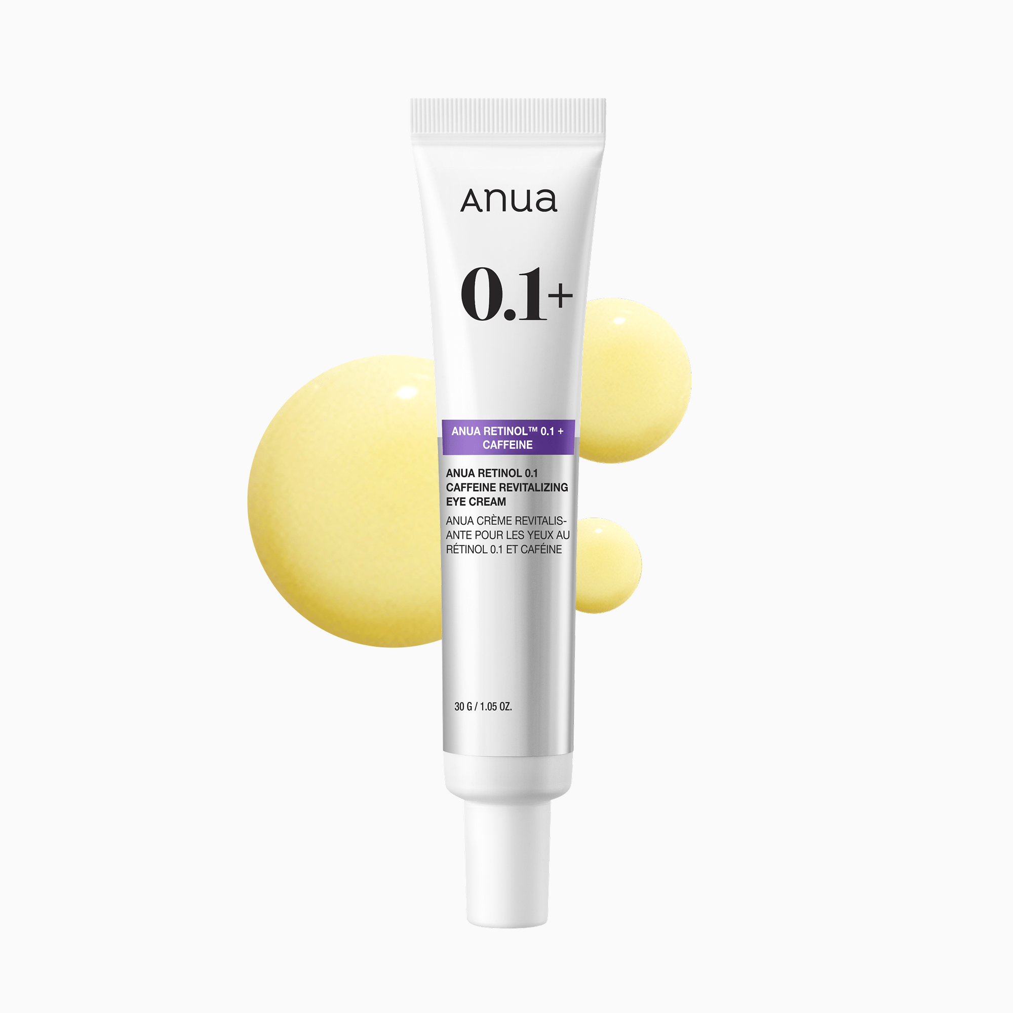 IMG_4815 ANUA Retinol 0.1 Caffeine Revitalizing Eye Cream - 30g - الصورة 1