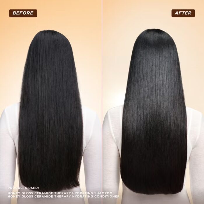 Gisou Honey Gloss Ceramide Cleanse Shampoo 250 ML + Conditioner 200 ML - Image 2