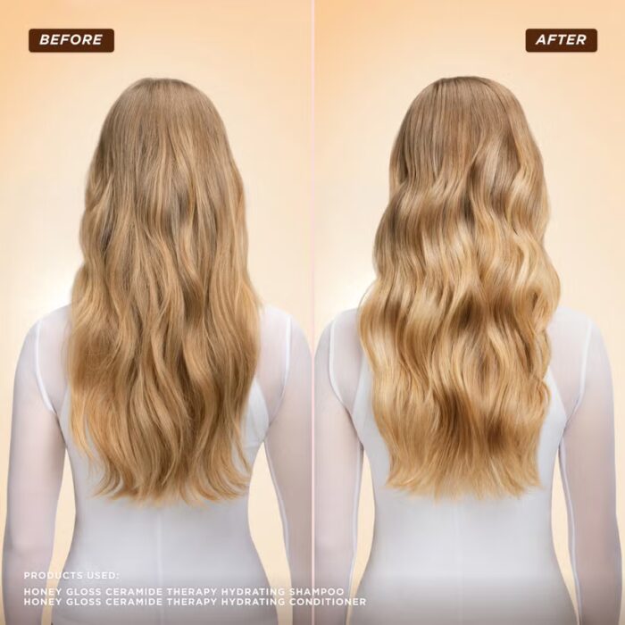 Gisou Honey Gloss Ceramide Cleanse Shampoo 250 ML + Conditioner 200 ML - Image 3