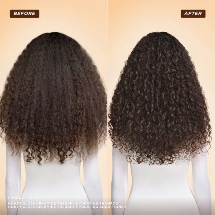Gisou Honey Gloss Ceramide Cleanse Shampoo 250 ML + Conditioner 200 ML - Image 4