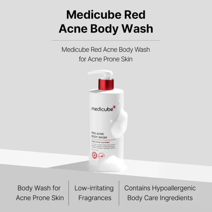 Medicube Red Acne Body Wash 400g - Image 4