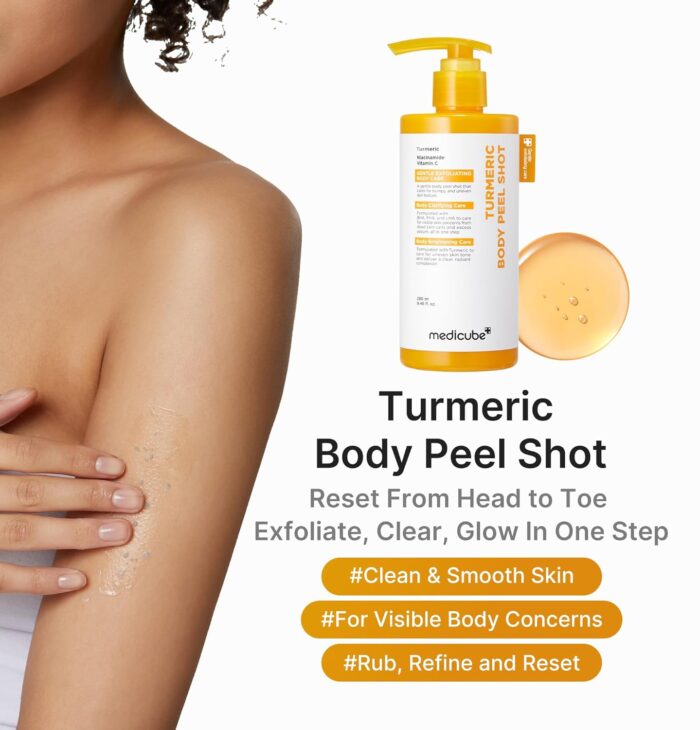 Medicube Kojic Acid Turmeric Body Peel Shot 280 ml - Image 2