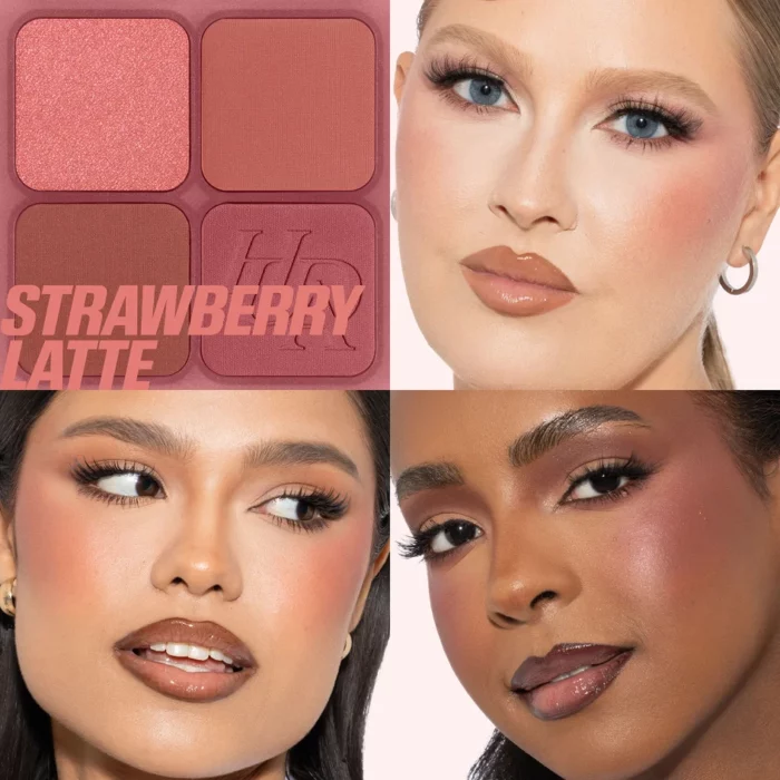 HUDA BEAUTY Blush Filter Palette - Strawberry Latte - Image 2