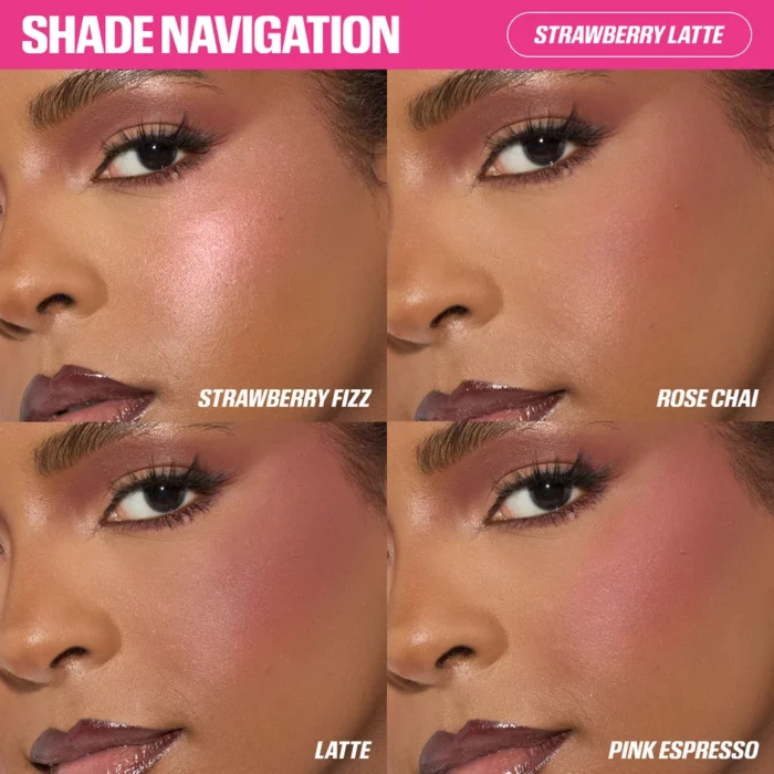 HUDA BEAUTY Blush Filter Palette - Strawberry Latte - Image 3